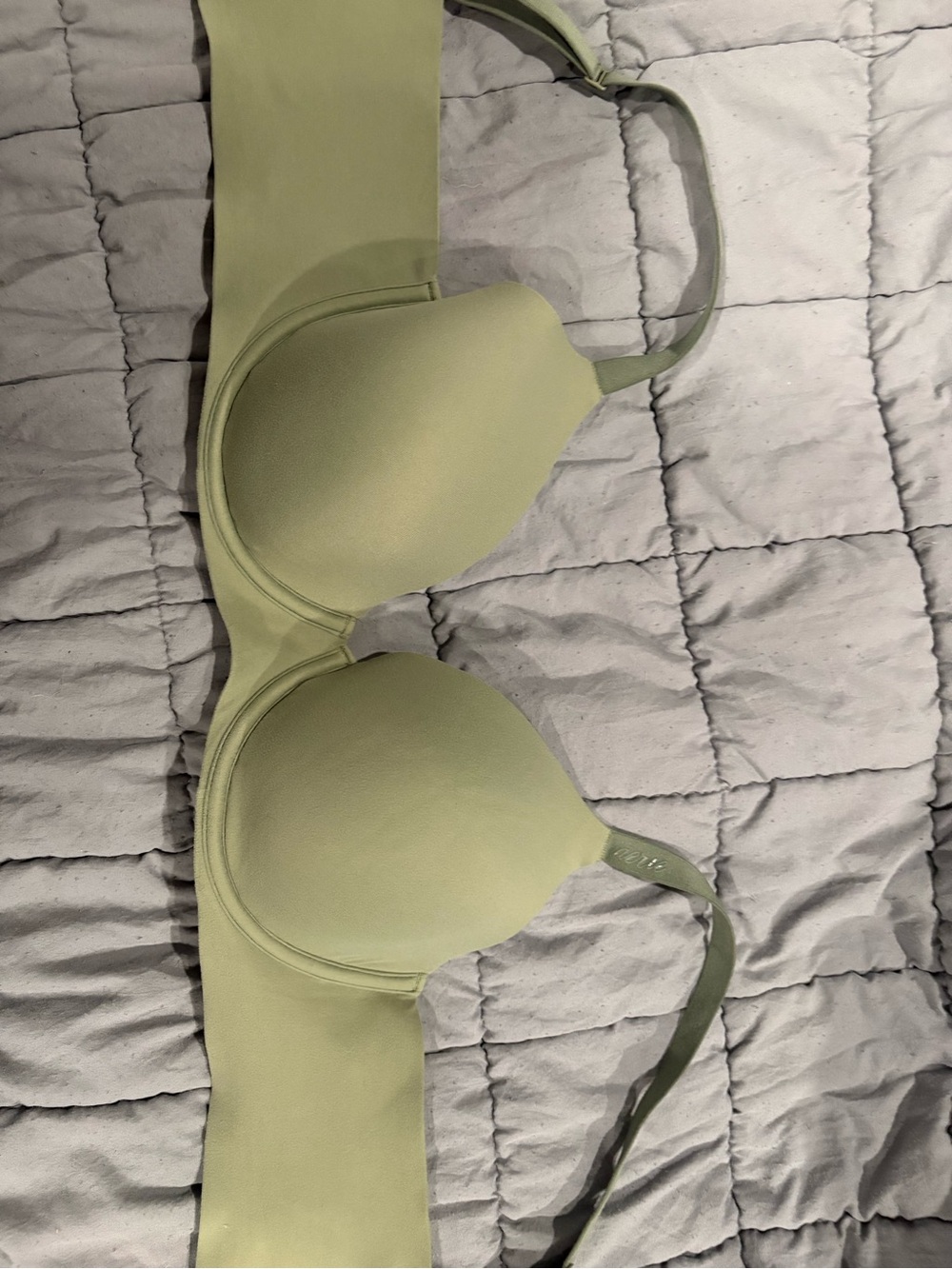 Aerie 36C Seamless Padded T-Shirt Bra - Sage Green NEVER WORN